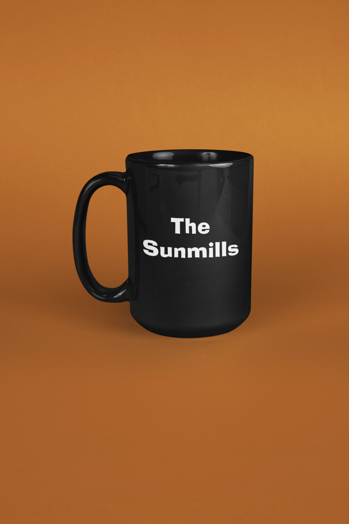 The Sunmills Black Ceramic Mug